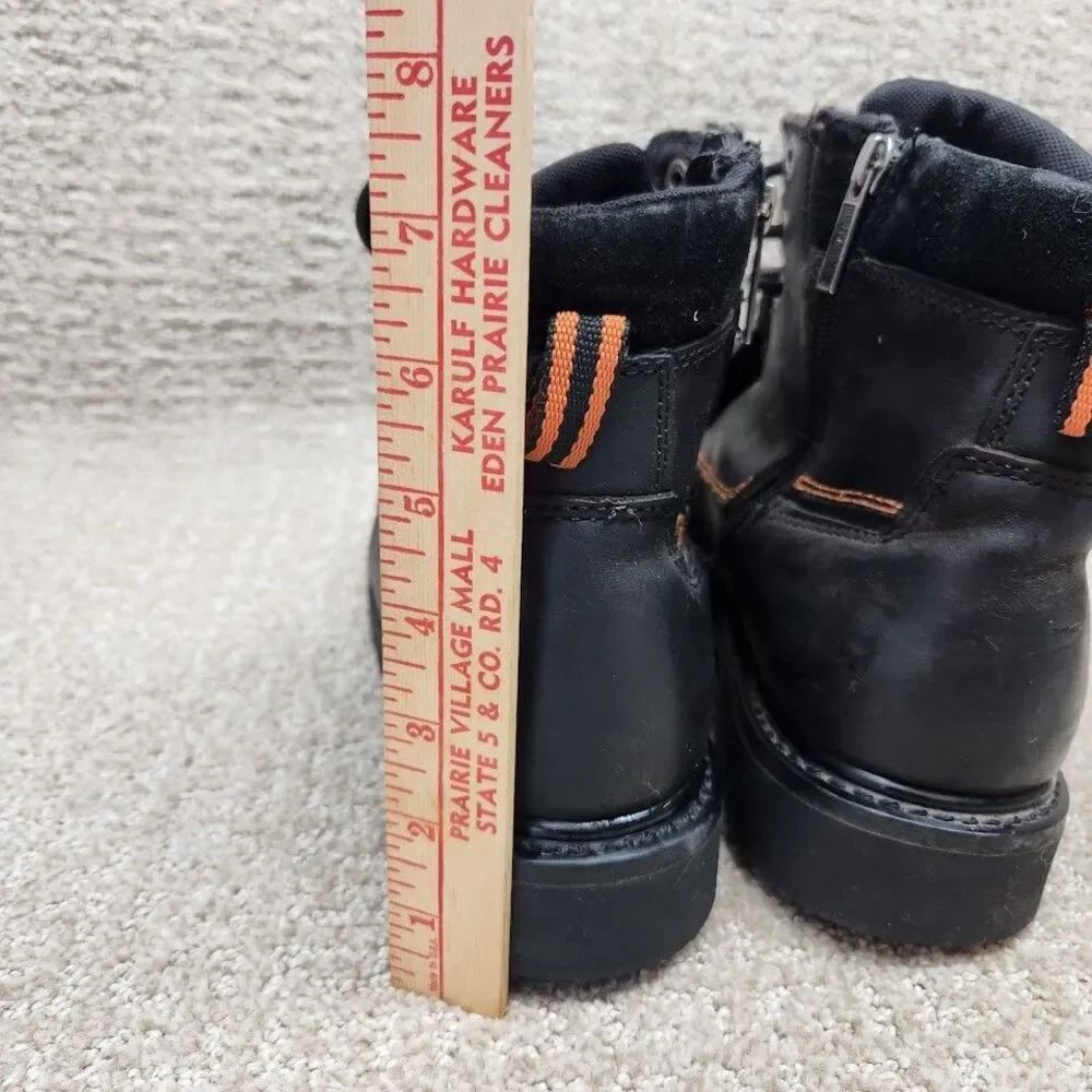 Harley Davidson Super Guard Steel Toe Boots Mens Size 8.5 Durable Waterproof